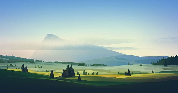 Lone figure on a hilltop at dusk — DIV builds and runs your software for years