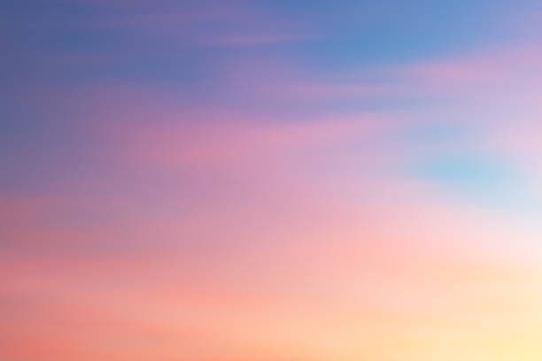 Dusk sky over an open field behind DIV’s customer mobile app screens